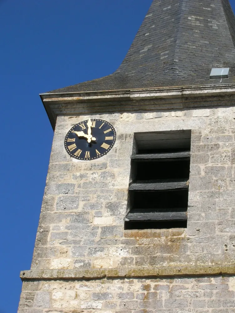 Restauration cadran église près de Épinal